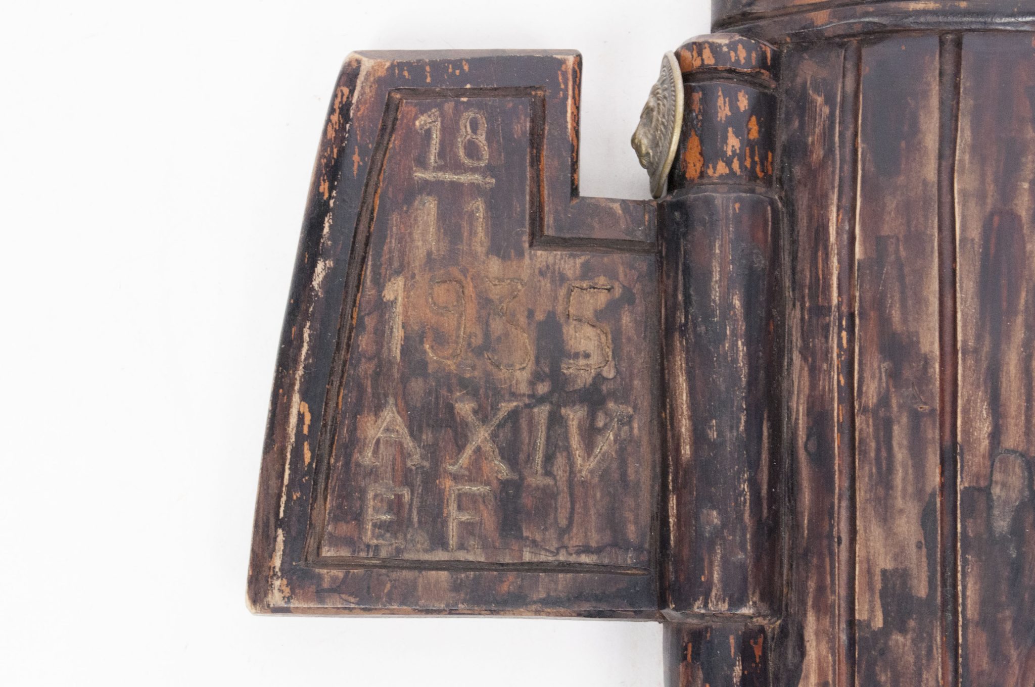 Large 18 november 1935 dated Italian "fascio littorio" (Fasces) with anti League of Nations inscription - extremely rare - Image 20