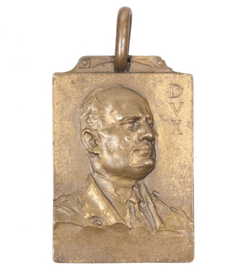 Mussolini medal DVX