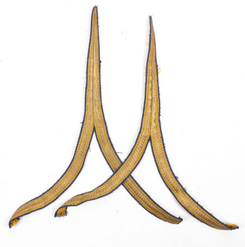 Nederlands Leger rangbananenschil set Korporaal Infanterie pre-1940