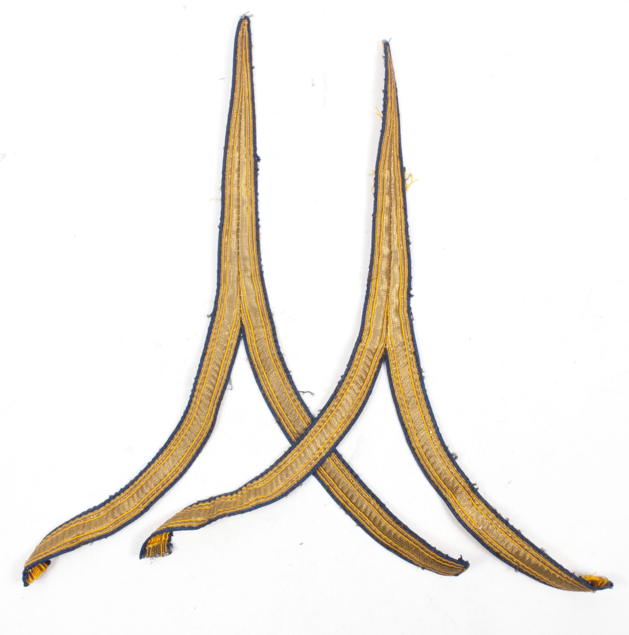 Nederlands Leger rangbananenschil set Korporaal Infanterie pre-1940