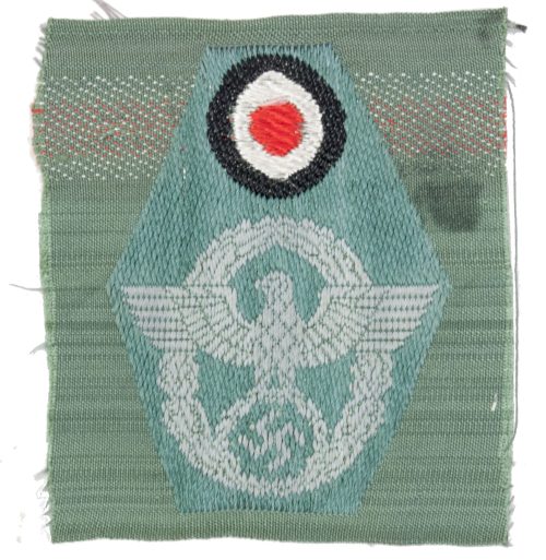 Polizei M43 BeVo cap-eaglecocarde