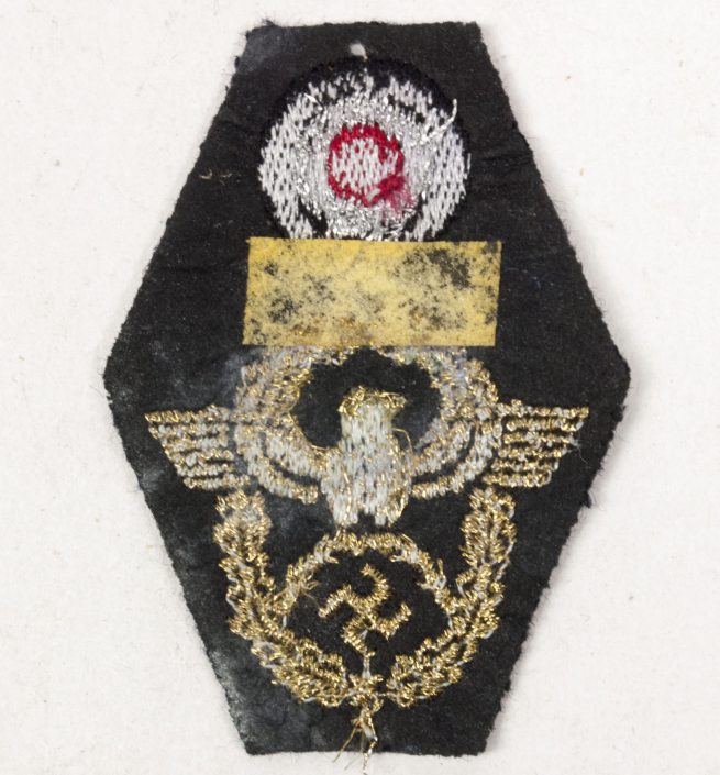 Polizei high leader sidecap eagle with gold bullion