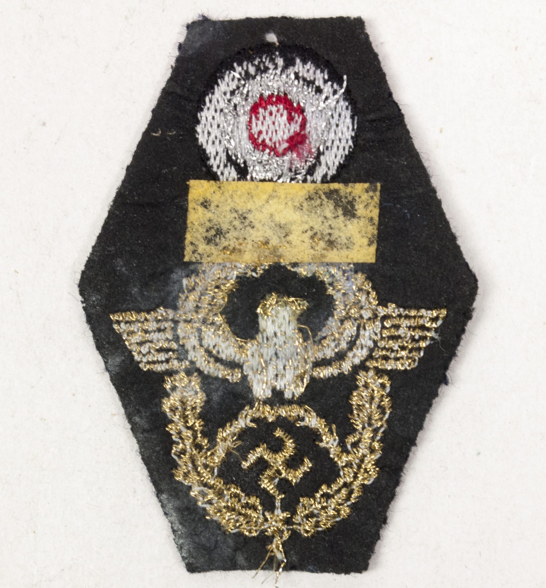 Polizei high leader sidecap eagle with gold bullion