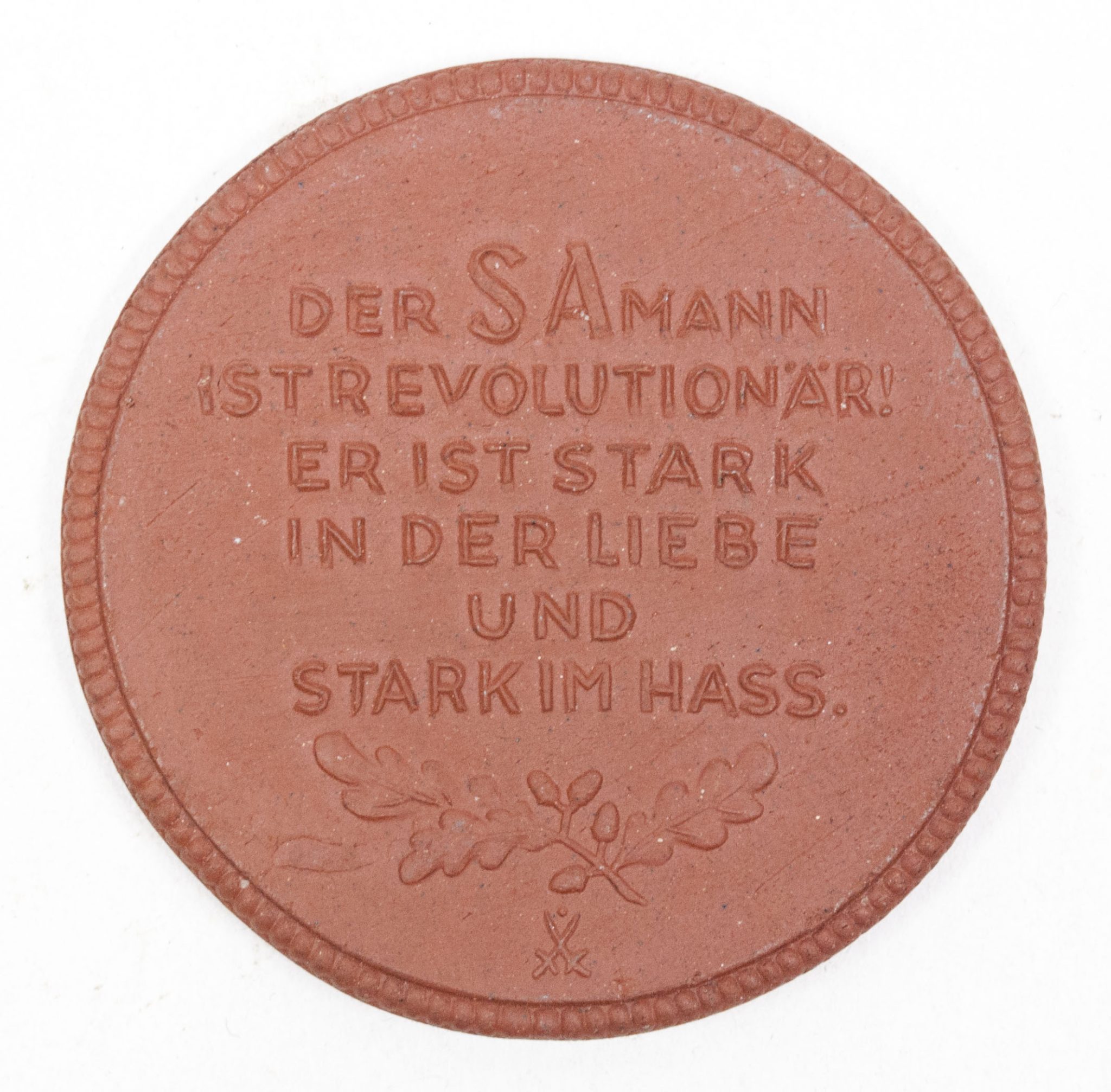 SA Gruppenaufmarsch Dresden 1934 tablemedal