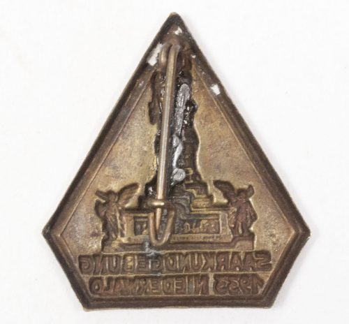 Saarkundgebung 1933 Niederwald abzeichen