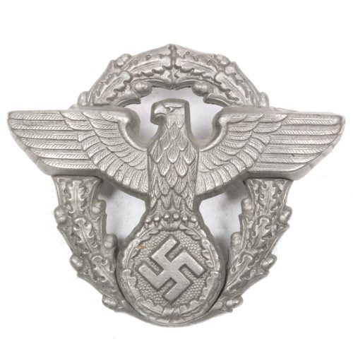 WWII German Polizei cap insignia