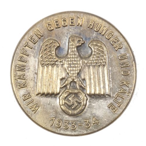 Wir Kämpften gegen Hunger und Kälte 1933-34 abzeichen