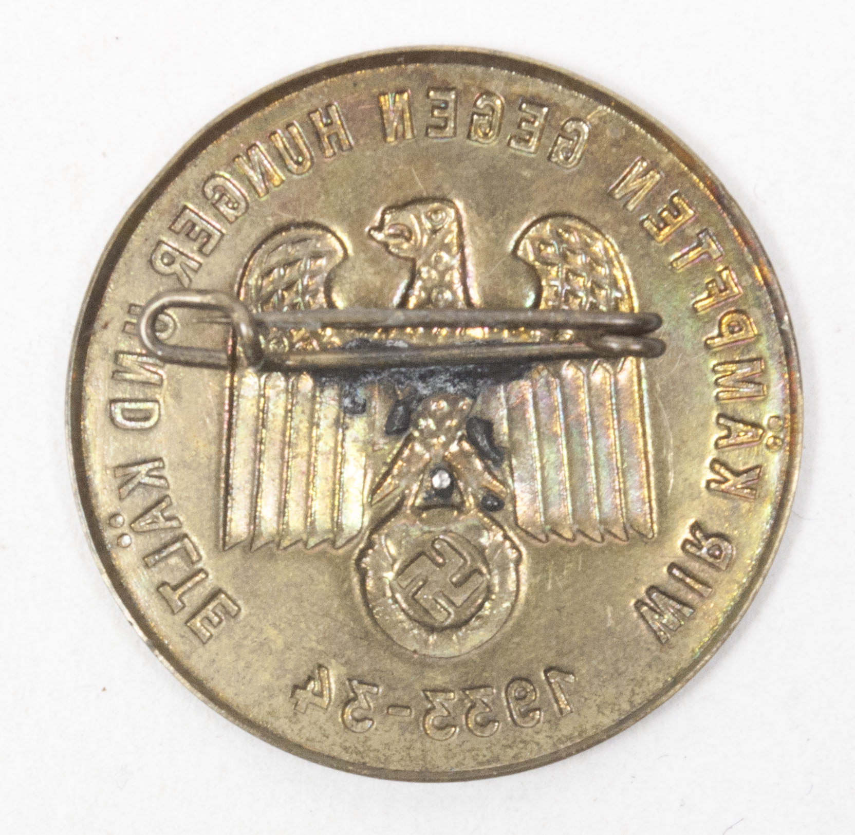 Wir Kämpften gegen Hunger und Kälte 1933-34 abzeichen