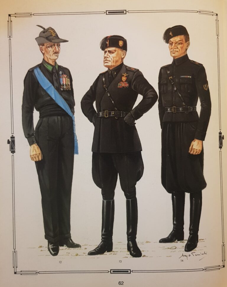 Italian fascist PNF executive leader saharina with black felt "fez" headgear - VERY RARE - Image 108