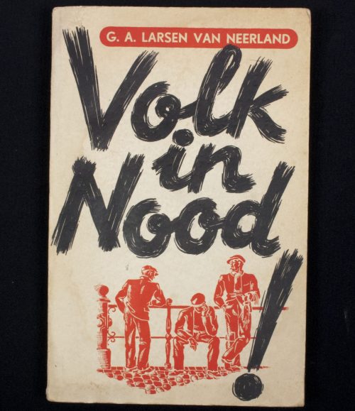 (Book) G.A. Larsen van neerland - Volk in Nood (1937)