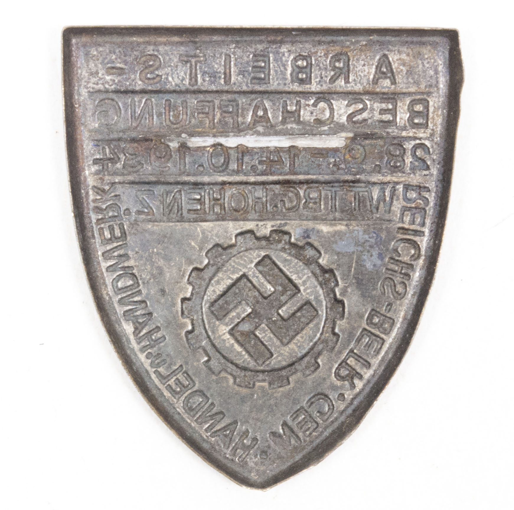 Deutsche Arbeitsfront (DAF) Arbeitsbeschaffung 28.9.-14.10.1934 (2) Deutsche Arbeitsfront (DAF) Arbeitsbeschaffung 28.9.-14.10.1934