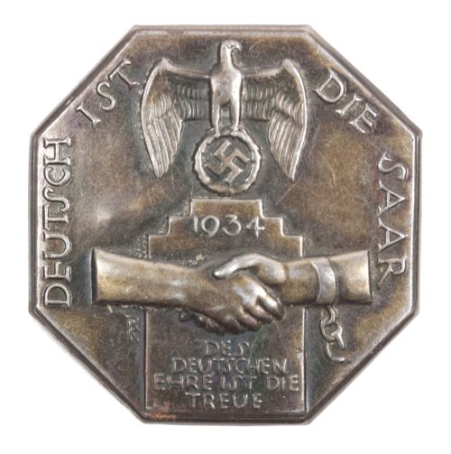 Deutsche ist die Saar abzeichen 1934
