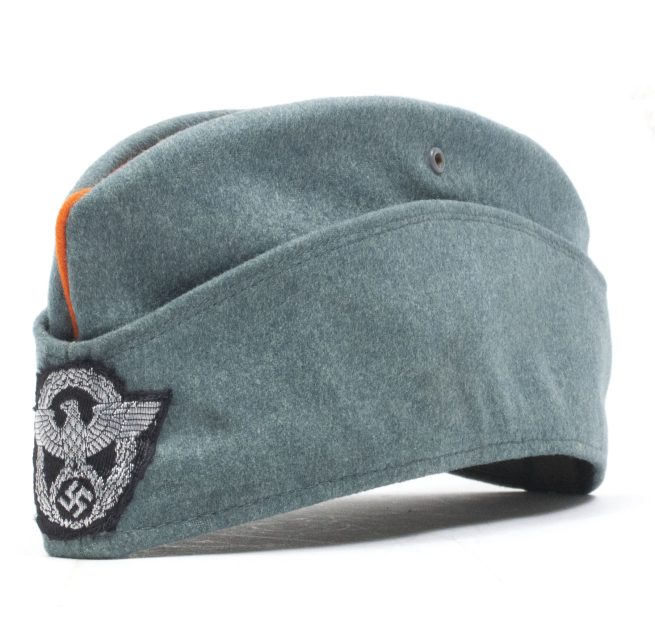 German Gendarmerie Polizei Side Cap (Maker marked Küpper) size 56