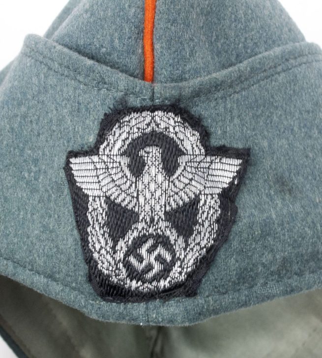 German Gendarmerie Polizei Side Cap (Maker marked Küpper) size 56