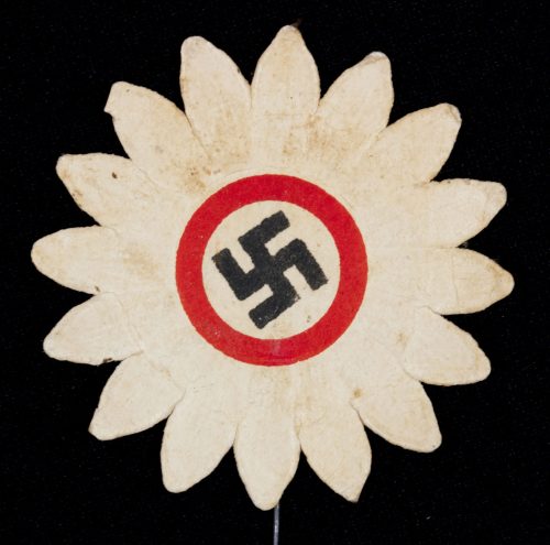 German WWII paper sympathisers badge
