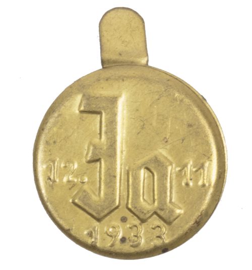 German pro-Hitler “JA” propaganda 1933 Elections badge