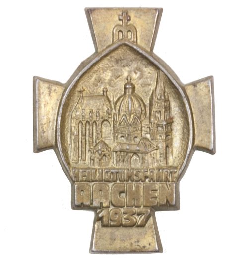 Heiligtumsfahrt Aachen 1937 abzeichen