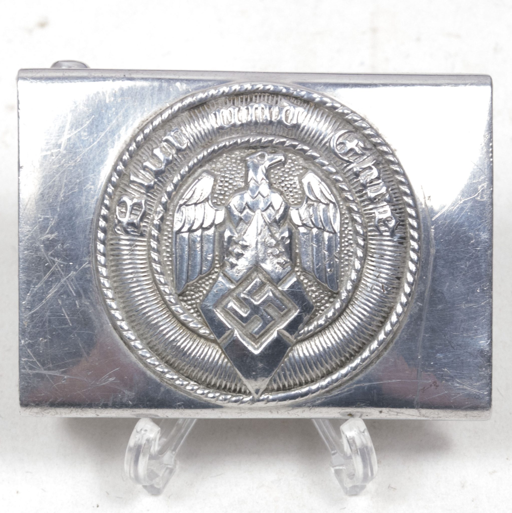 Hitlerjugend (HJ) buckle (RZM M4/24 “FLL” Friedrich Linden)