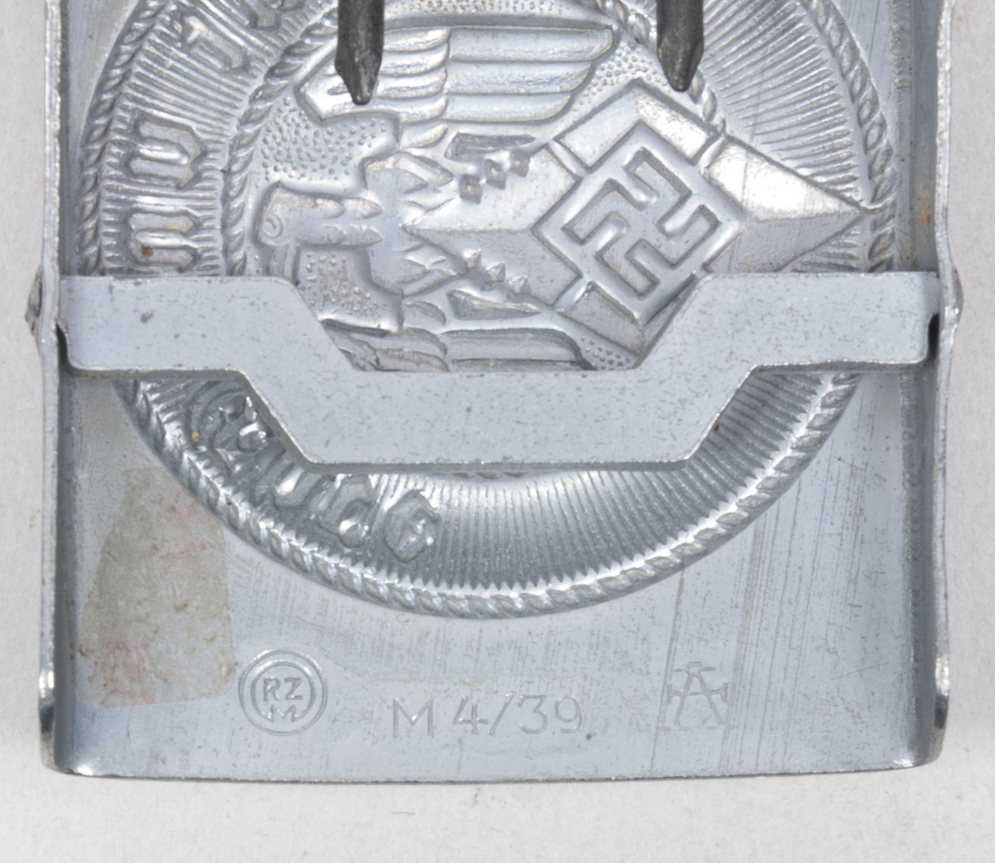 Hitlerjugend (HJ) buckle (RZM M439 Assmann with Crank Catch)