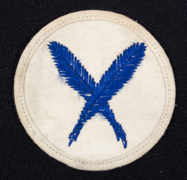 Kriegsmarine (KM) Clerical EM's career sleeve insignia