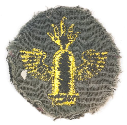 Kriegsmarine (KM) Coastal Artillery EM's career sleeve insignia