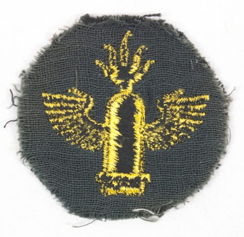 Kriegsmarine (KM) Coastal Artillery EM's career sleeve insignia