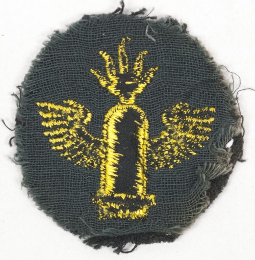 Kriegsmarine (KM) Coastal Artillery EM's career sleeve insignia
