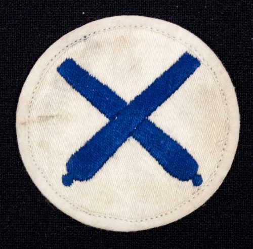 Kriegsmarine (KM) Ordnancearticifer EM's career sleeve insignia