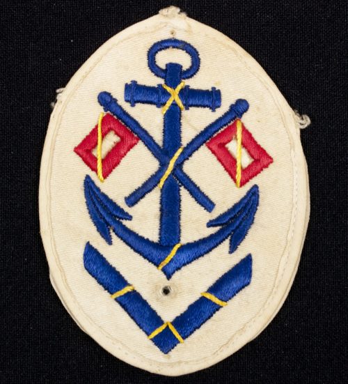 Kriegsmarine (KM) Signals NCO's career sleeve insignia