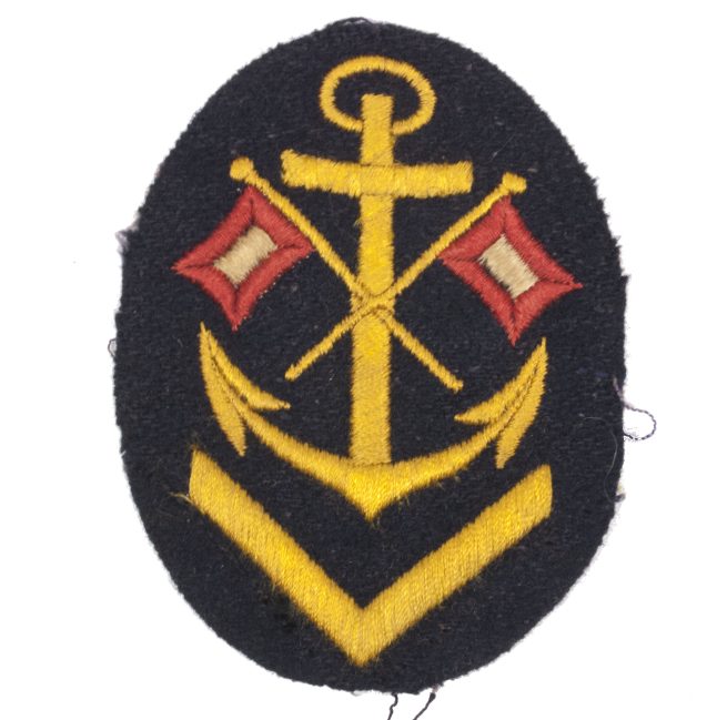 Kriegsmarine (KM) Signals sleeve insignia