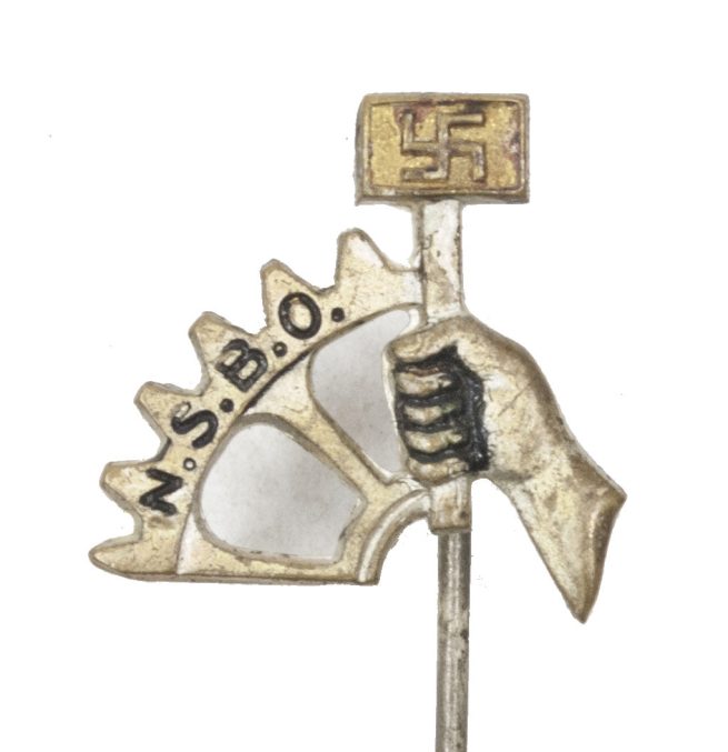 Nationalsozialistische Betriebszellenorganisation (N.S.B.O.) memberbadge