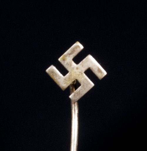 Nazi sympathizers swastika stickpin