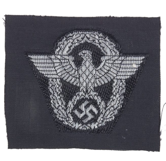 Polizei Schiffchenadler (Police side cap eagle)