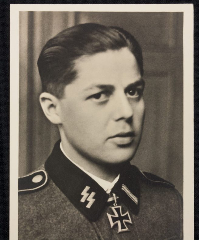 (Postcard) Ritterkreuzträger SS-Rottenführer Gerardus Mooyman, 14.SS-Freiwilligen-Legion Nederland - RARE!