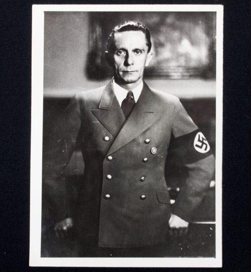 (Pressphoto) Reichsminister Dr. Goebbels (18x13,5 cm)