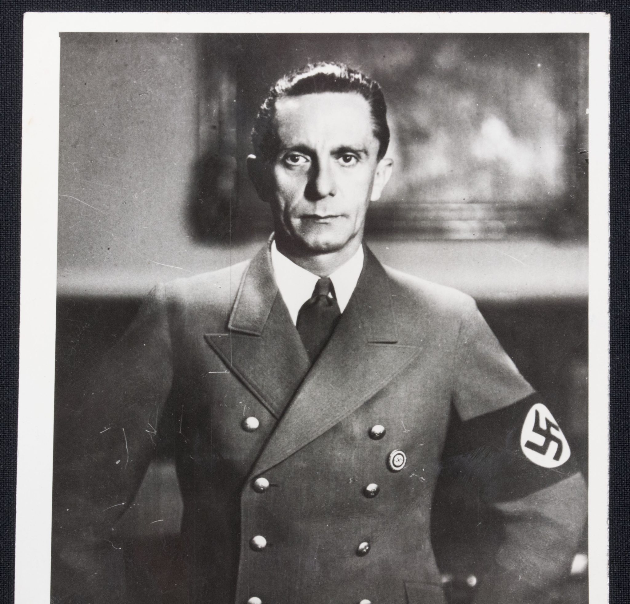 (Pressphoto) Reichsminister Dr. Goebbels (18×13,5 cm)