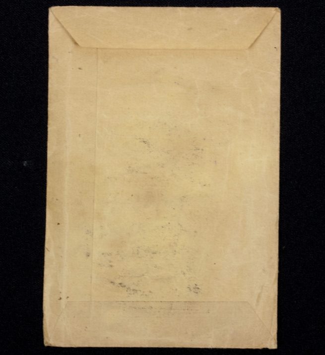 Ritterkreuzträger SS-Rottenführer Gerardus Mooyman 14.SS-Freiwilligen-Legion “Nederland” printing plate with original envelope - RARE