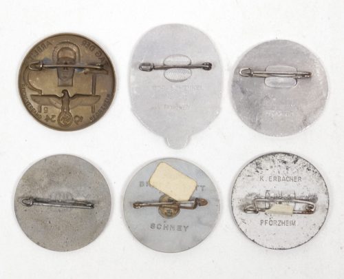 Tag der Arbeit abzeichen - complete serie 1934-1939