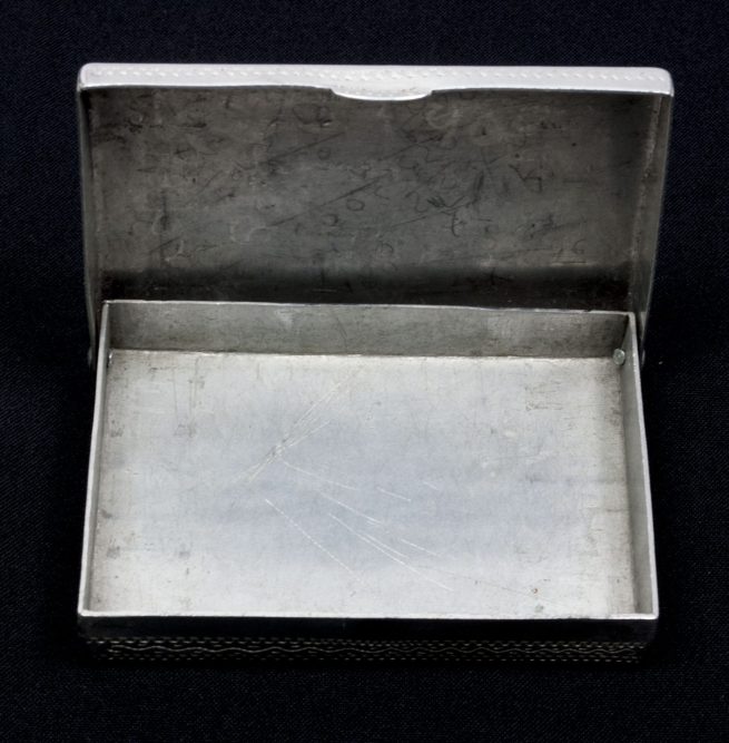 WWII German Prisoner of War made cigarette case Stettin (1943)