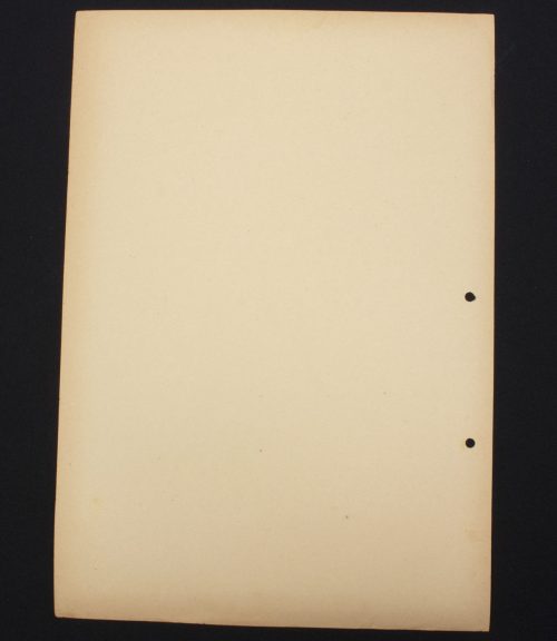 WWII German Wochenspruch (propaganda miniposter) with a saying of Adolf Hitler