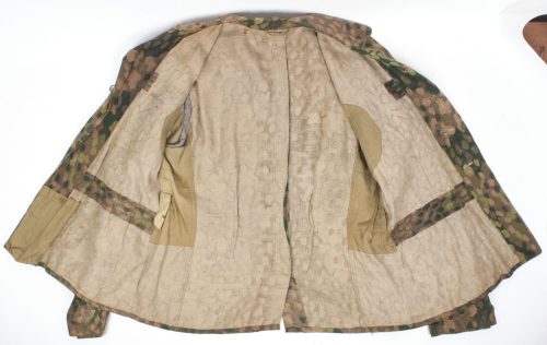 Waffen-SS matching M44 Erbsentarn Feldbluse + trousers - RARE