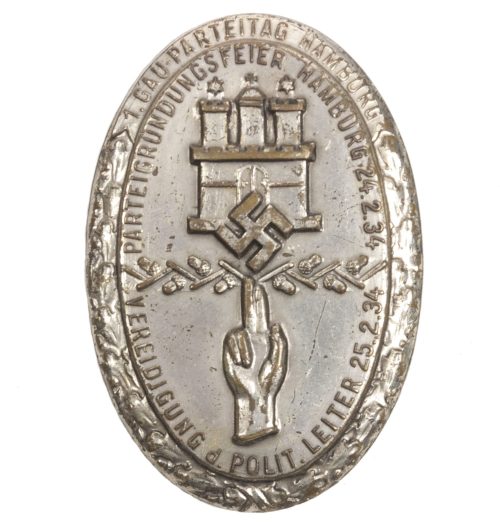 1. Gauparteitag Hamburg - Parteigrundungsfeier Hamburg 24.2.34 - Vereidigung d. Polit. Leiter 25.2.34