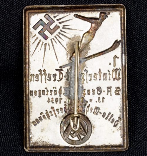 1. Wintersport-Treffen der Sa-Gruppe Thüringen 13.u.14.1.1934 Zella-Mehlis-Oberschönau