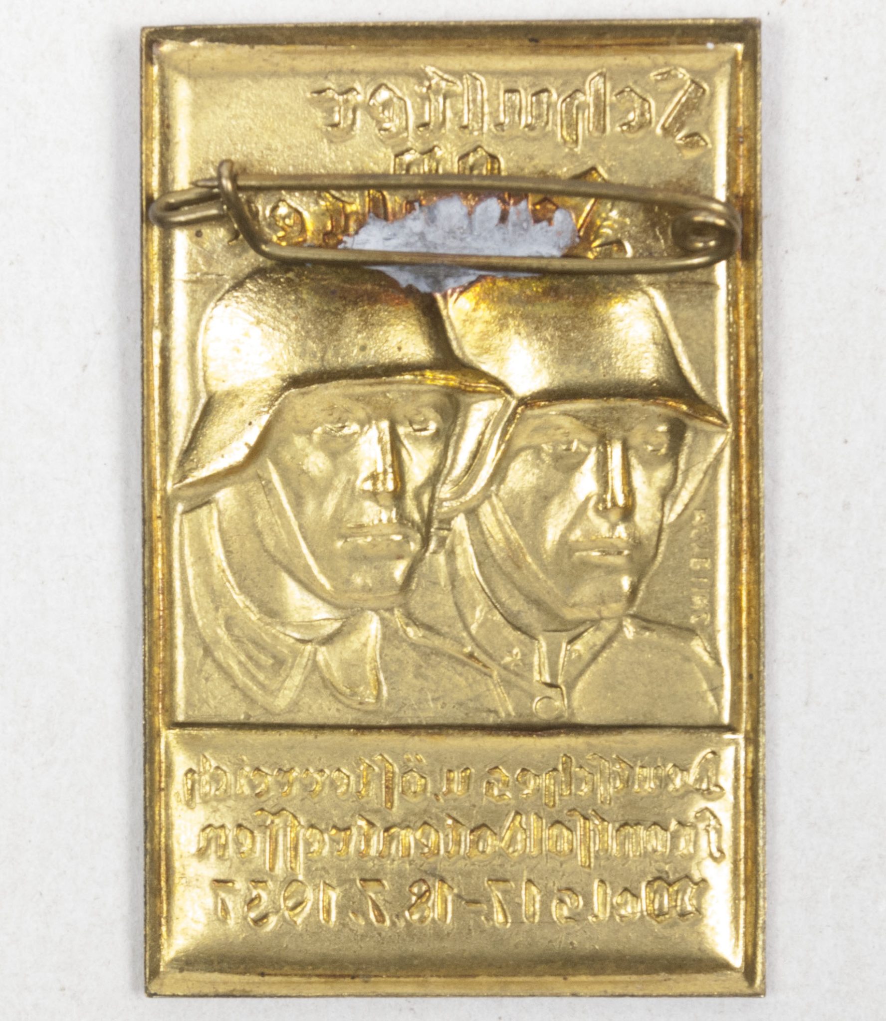 Deutsches u. österreich Frontsoldatentreffen Wels 17.-18.7.1937 Schulter am Schulter abzeichen (2) Deutsches u. österreich Frontsoldatentreffen Wels 17.-18.7.1937 Schulter am Schulter abzeichen