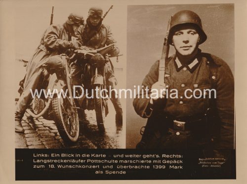 (Pressphoto) Ein Blick auf in die Karte und weiter gehts (24x18cm)