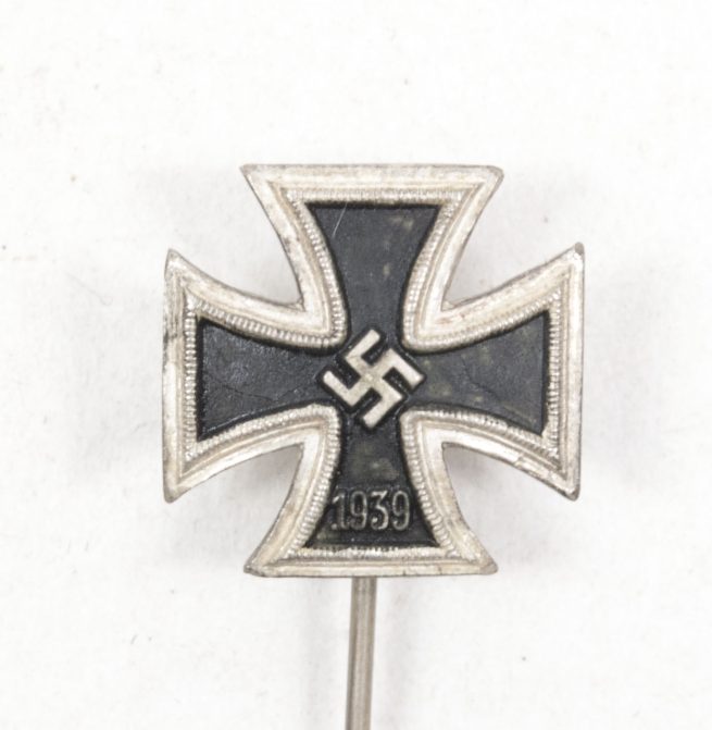 Iron cross miniature stickpin (800 silver hallmarked) - very rare