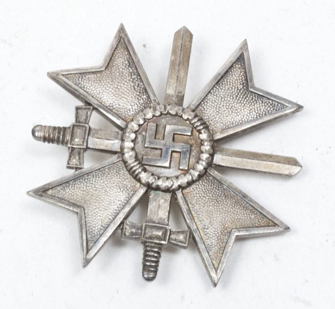 Kriegsverdienst Kreuz Erste Klasse (KVK1) War Merit Cross First Class + case + Umkarton MM 1 Deschler