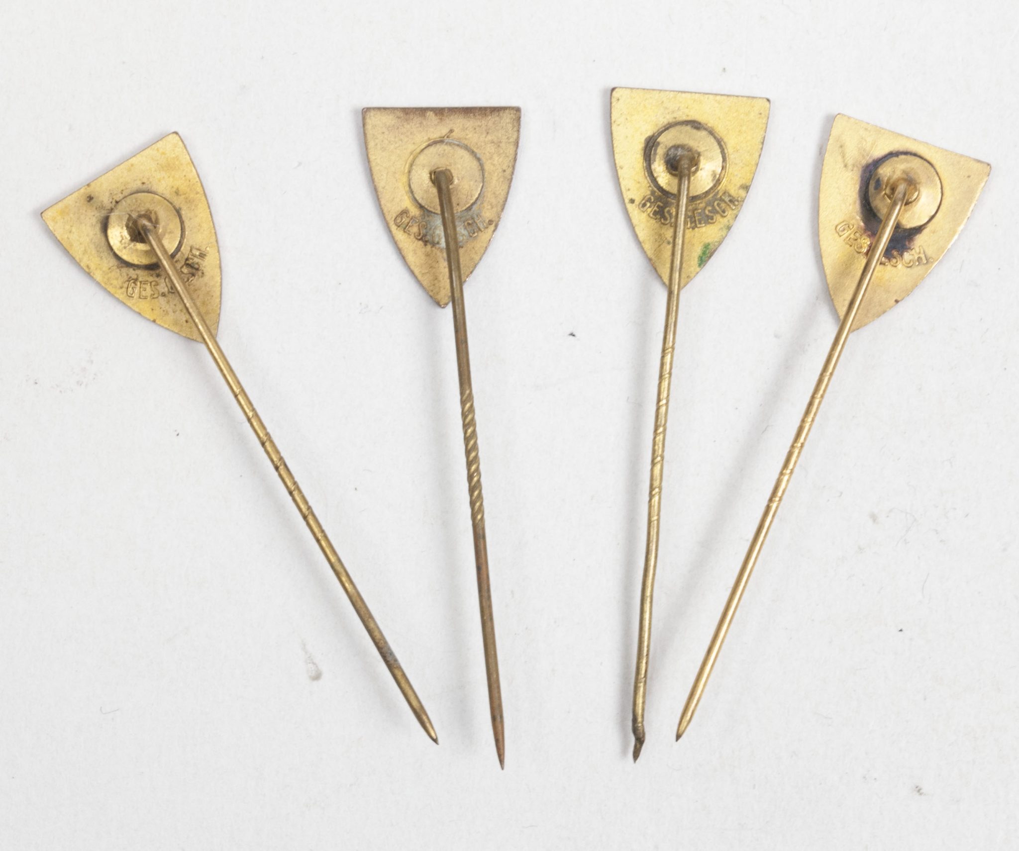 Kyffhäuserbund stickpin 4x (2) Kyffhäuserbund stickpin 4x