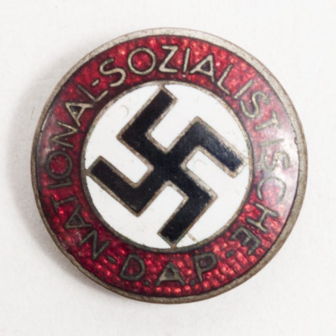 NSDAP Parteiabzeichen (RZM M1137 Richard Simme & Sohne) Buttonhole badge - AustrianSudeten maker