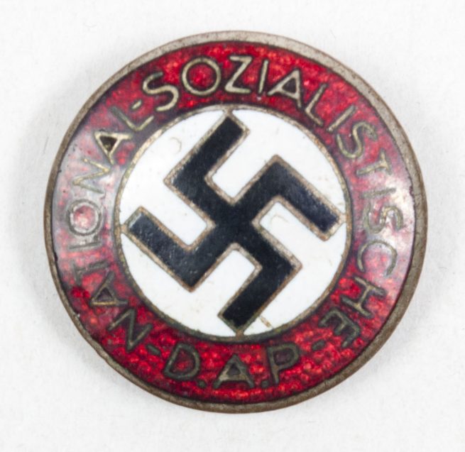 NSDAP Parteiabzeichen (RZM M1137 Richard Simme & Sohne) Buttonhole badge - AustrianSudeten maker